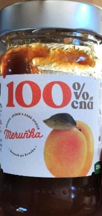Fotografie - džem 100% ovocná meruňka Hamé