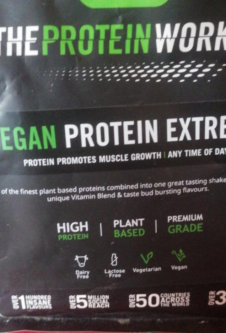 Fotografie - Vegan protein extreme Tiramisu The Protein Works