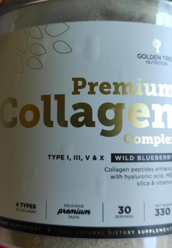 Fotografie - Collagen premium complex wild blueberry Golden tree nutrition