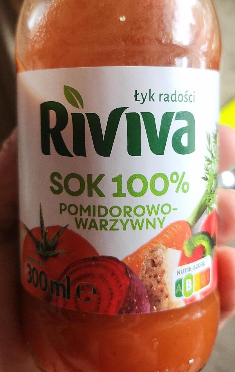 Fotografie - Sok 100% pomidorowo-warzywny Riviva