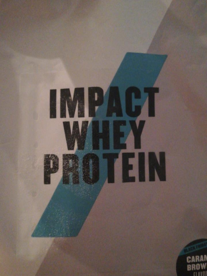 Fotografie - Impact Whey Protein Caramel-Brownie flavour MyProtein