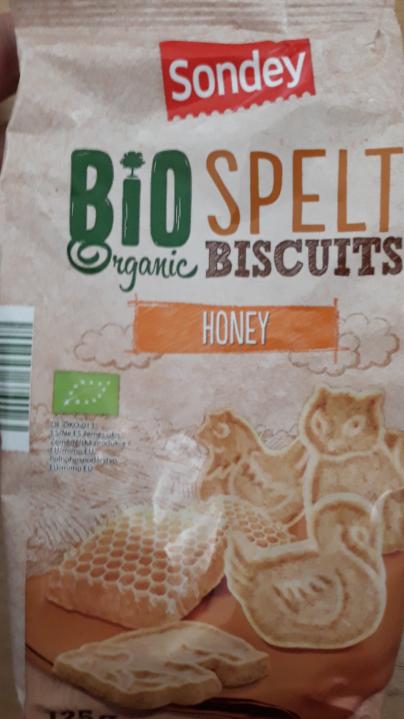Fotografie - Bio Spelt Organic Biscuits Honey Sondey