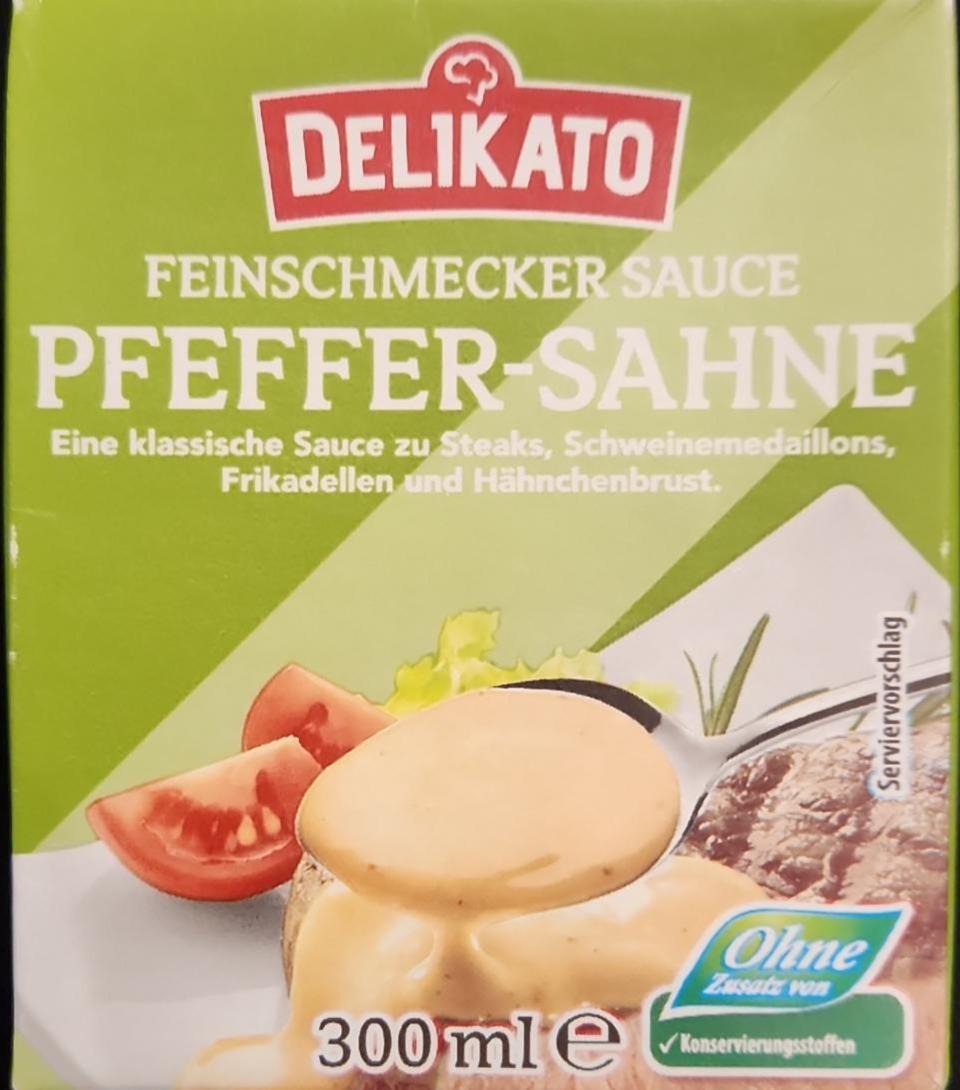 Fotografie - Feinschmecker Sauce PFEFFER-SAHNE delikato