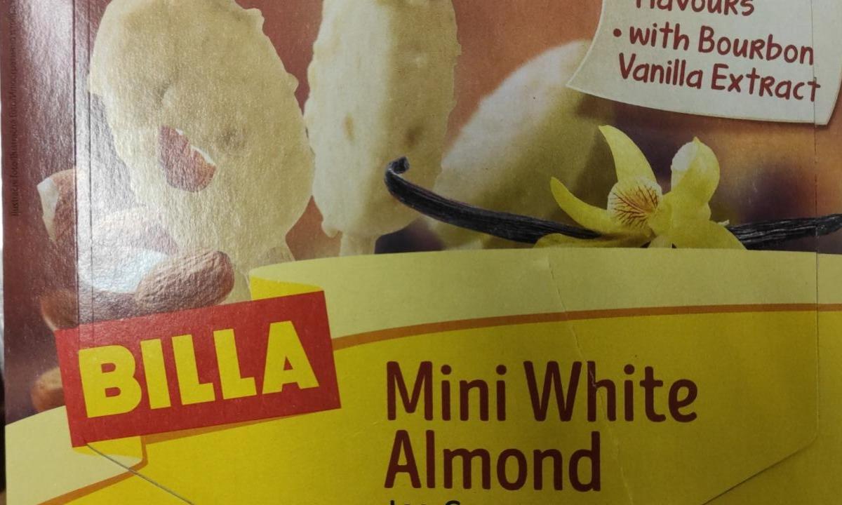 Fotografie - Mini White Almond Ice Cream Billa