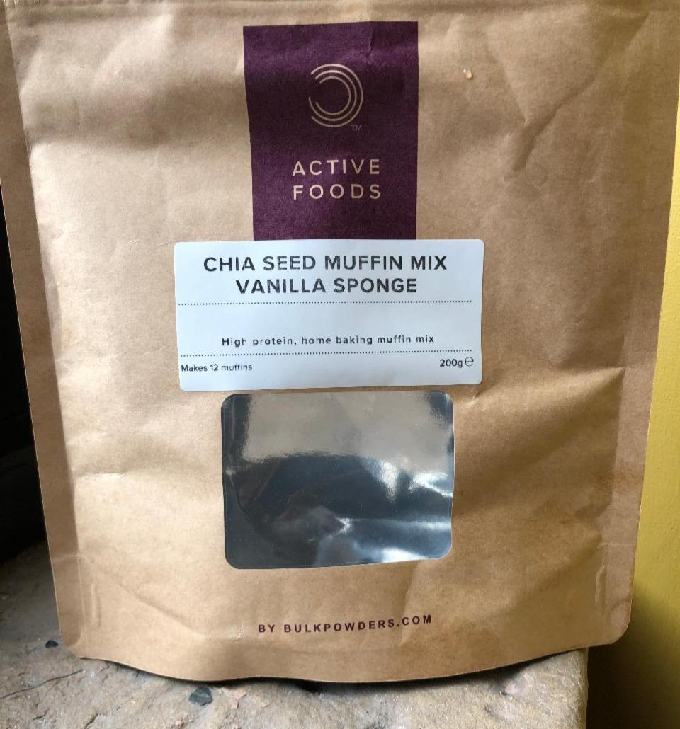 Fotografie - Chia seed muffin mix vanilla sponge