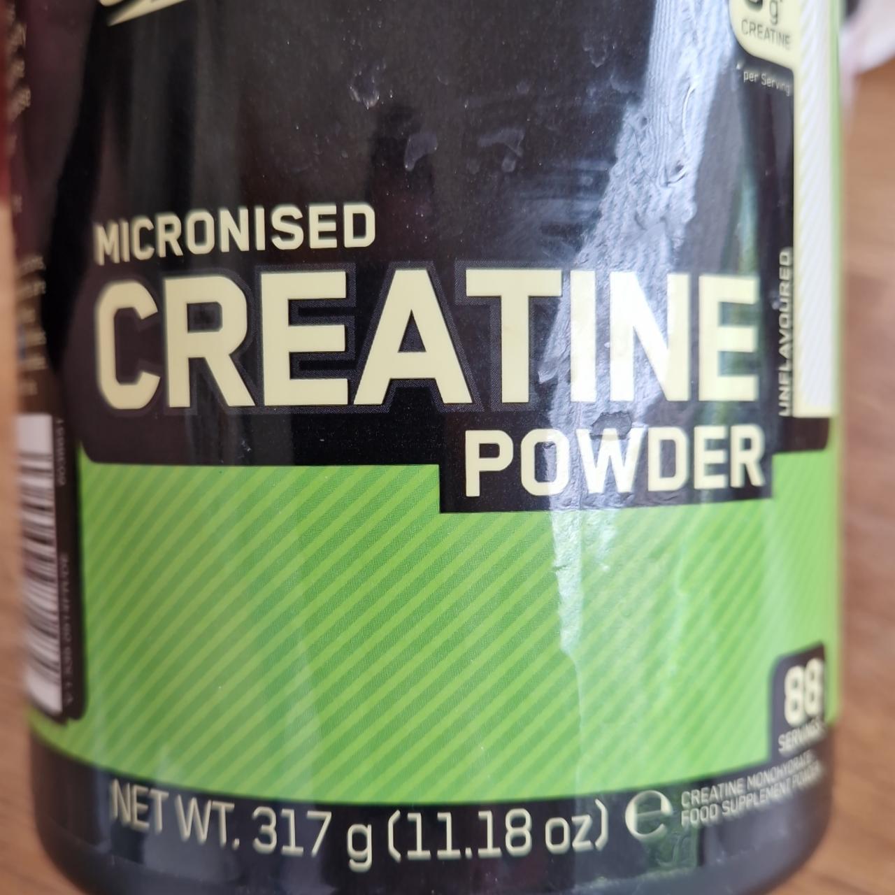 Fotografie - Micronised Creatine Powder Optimum Nutrition