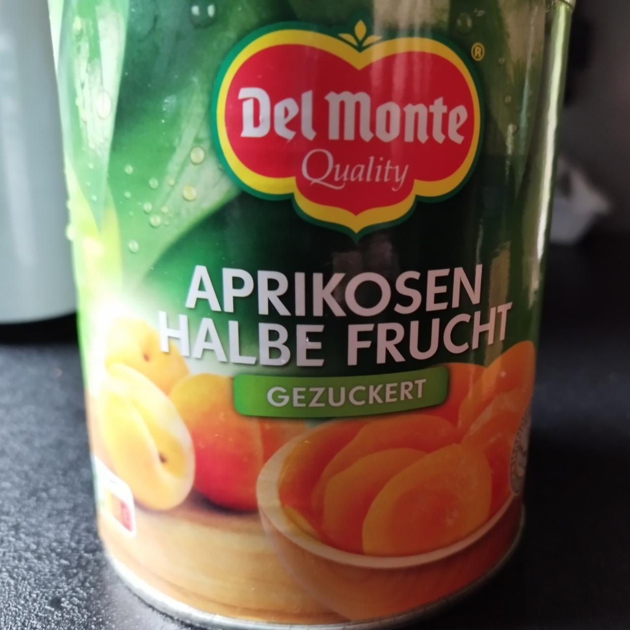 Fotografie - Aprikose halbe frucht gezuckert Del Monte Quality