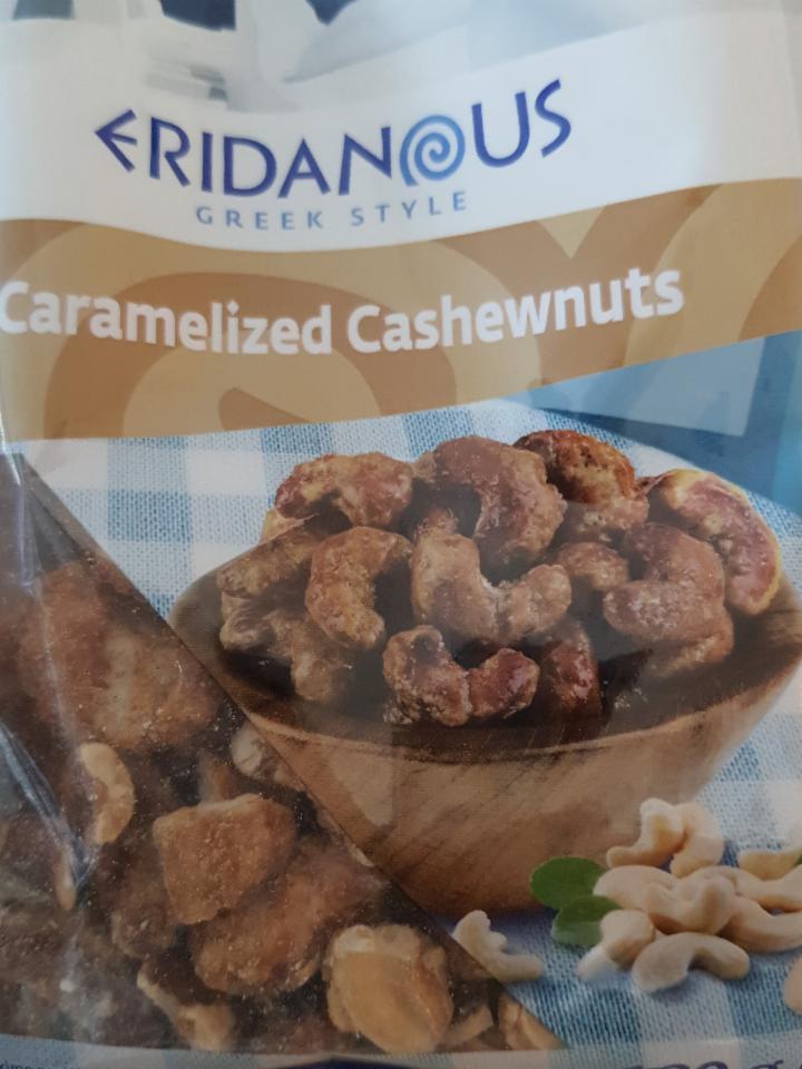 Fotografie - Karamelové kešu ořechy Eridanous