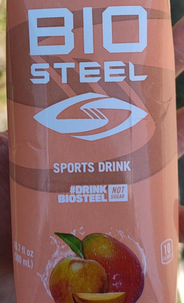 Fotografie - Sports Drink Peach Mango Flavour BioSteel