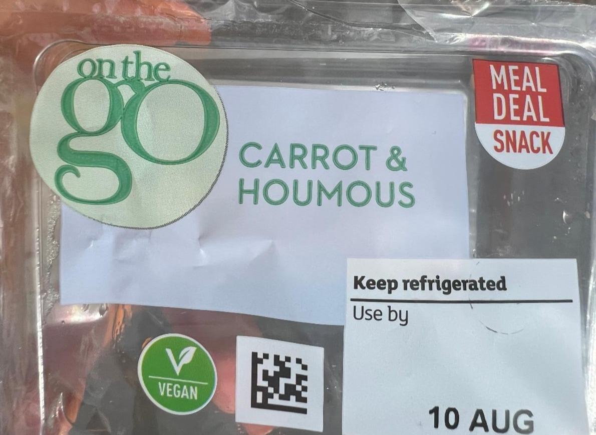 Fotografie - On the go Carrot & Houmous Sainsbury's