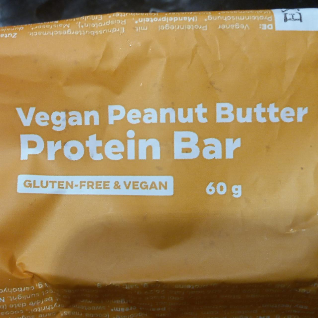 Fotografie - Vegan Peanut Butter Protein Bar BrainMax
