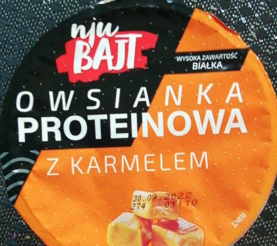 Fotografie - Owsianka proteinowa z karmelem nju Bajt
