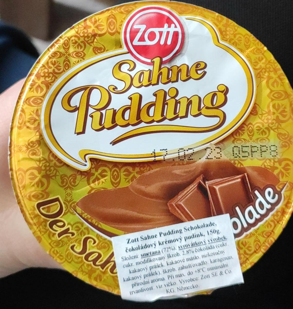 Fotografie - Sahne Pudding Schokolade Zott