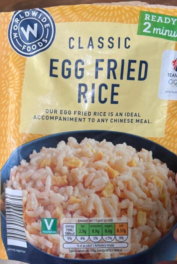 Fotografie - egg fried rice World wide foods