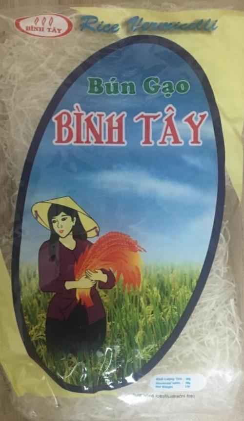 Fotografie - Rýžové nudle vlasové na smažení Binh Tay
