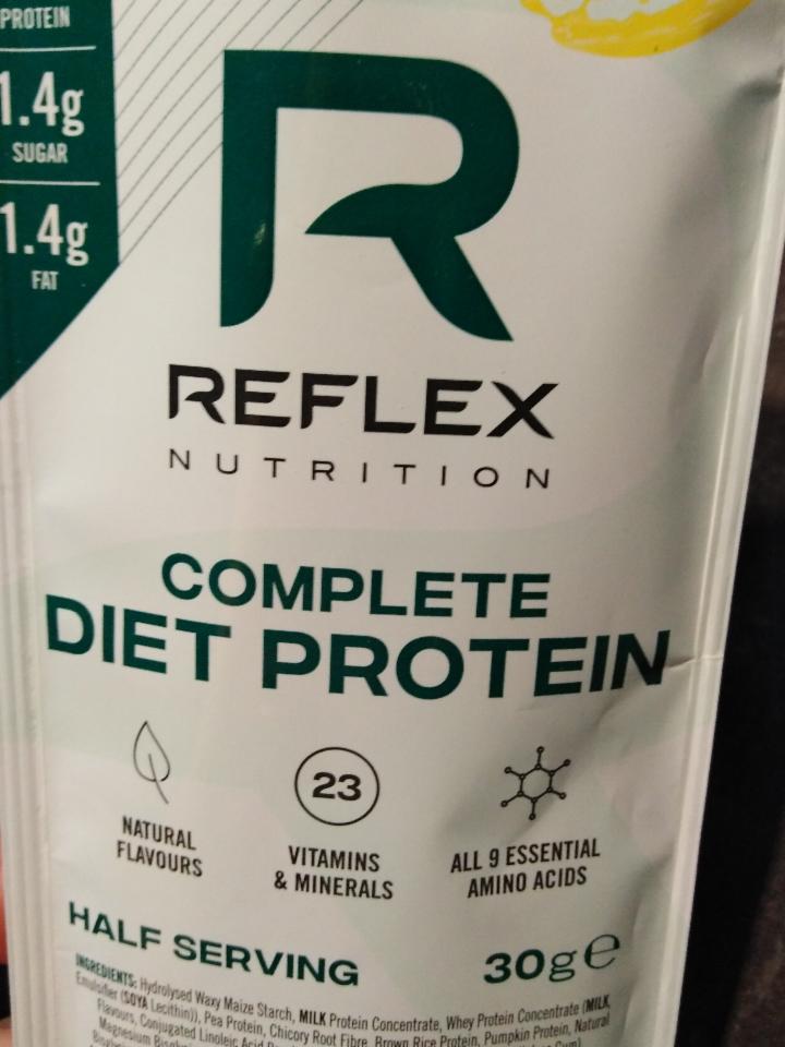 Fotografie - Complete diet protein natural Reflex Nutrition