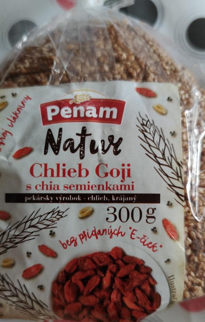 Fotografie - Natur Chlieb Goji s chia semienkami Penam