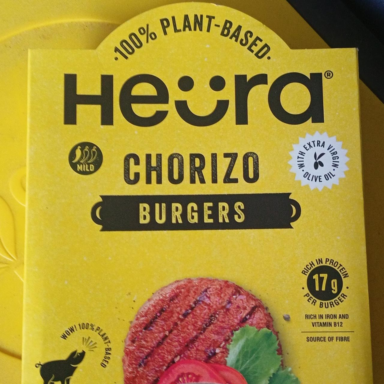 Fotografie - Chorizo Burgers vegan Heura