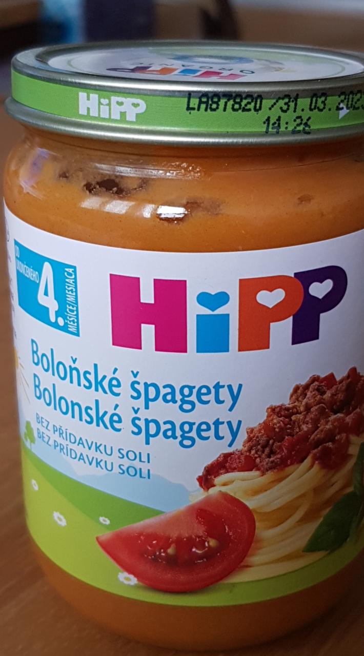 Fotografie - Boloňské špagety HiPP