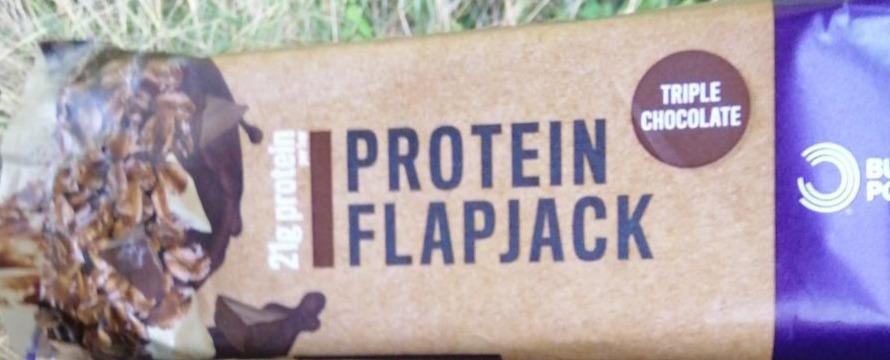 Fotografie - Protein Flapjack Triple Chocolate Bulk Powders