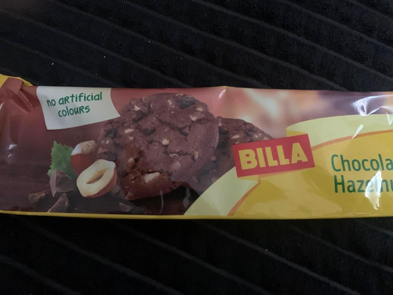 Fotografie - Billa chocolate a hazelnut chunk