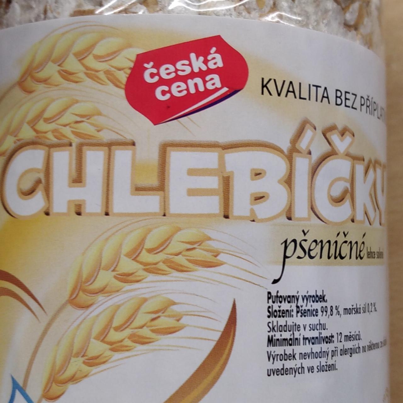 Fotografie - Chlebíčky pšeničné lehce solené Česká cena