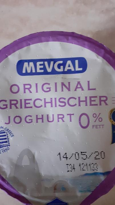Fotografie - Original griechischer Joghurt 0%