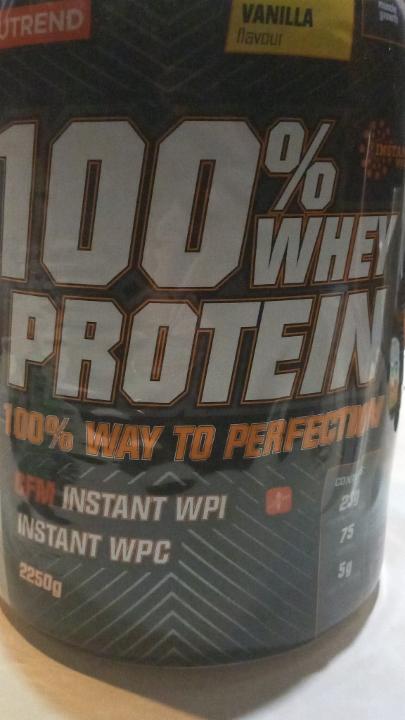 Fotografie - Nutrend 100% whey protein