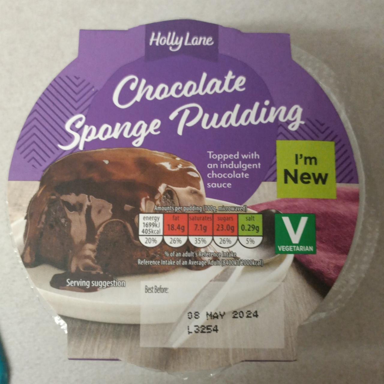 Fotografie - Chocolate Sponge pudding Holly Lane
