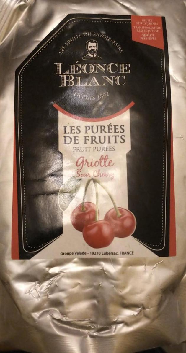 Fotografie - Les Puréés de fruits Griotte Léonce Blanc