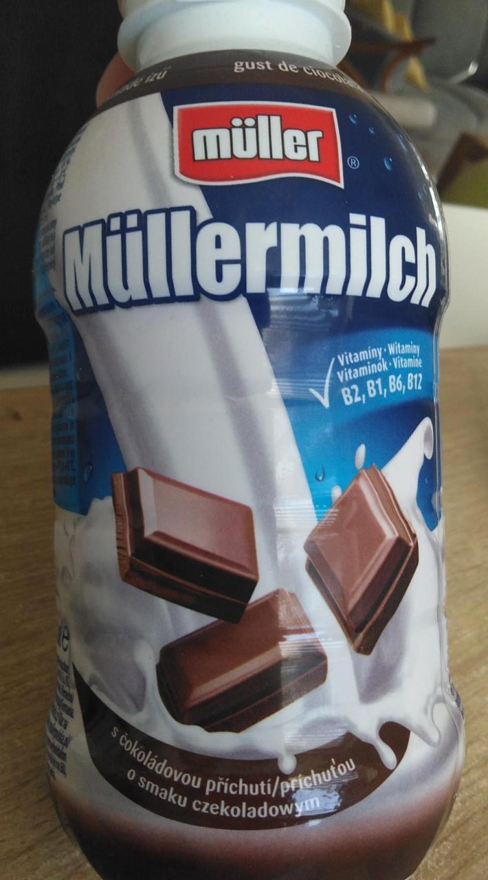 Fotografie - Müllermilch s čokoládovou příchutí Müller