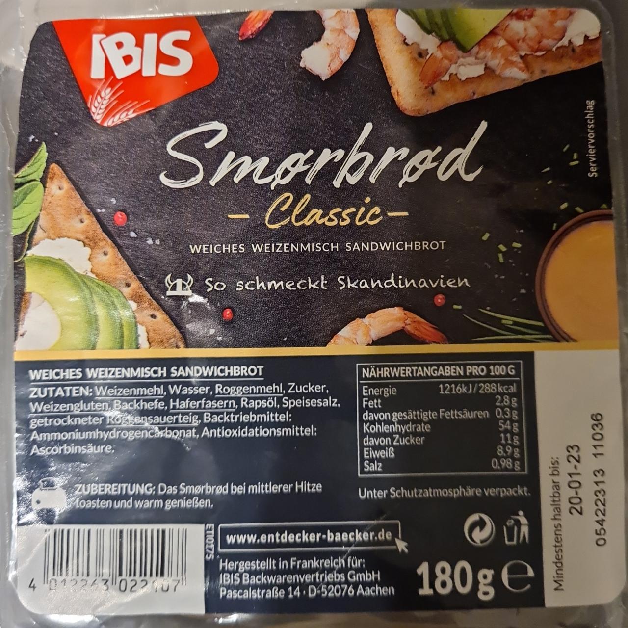 Fotografie - Smørbrød classic IBIS