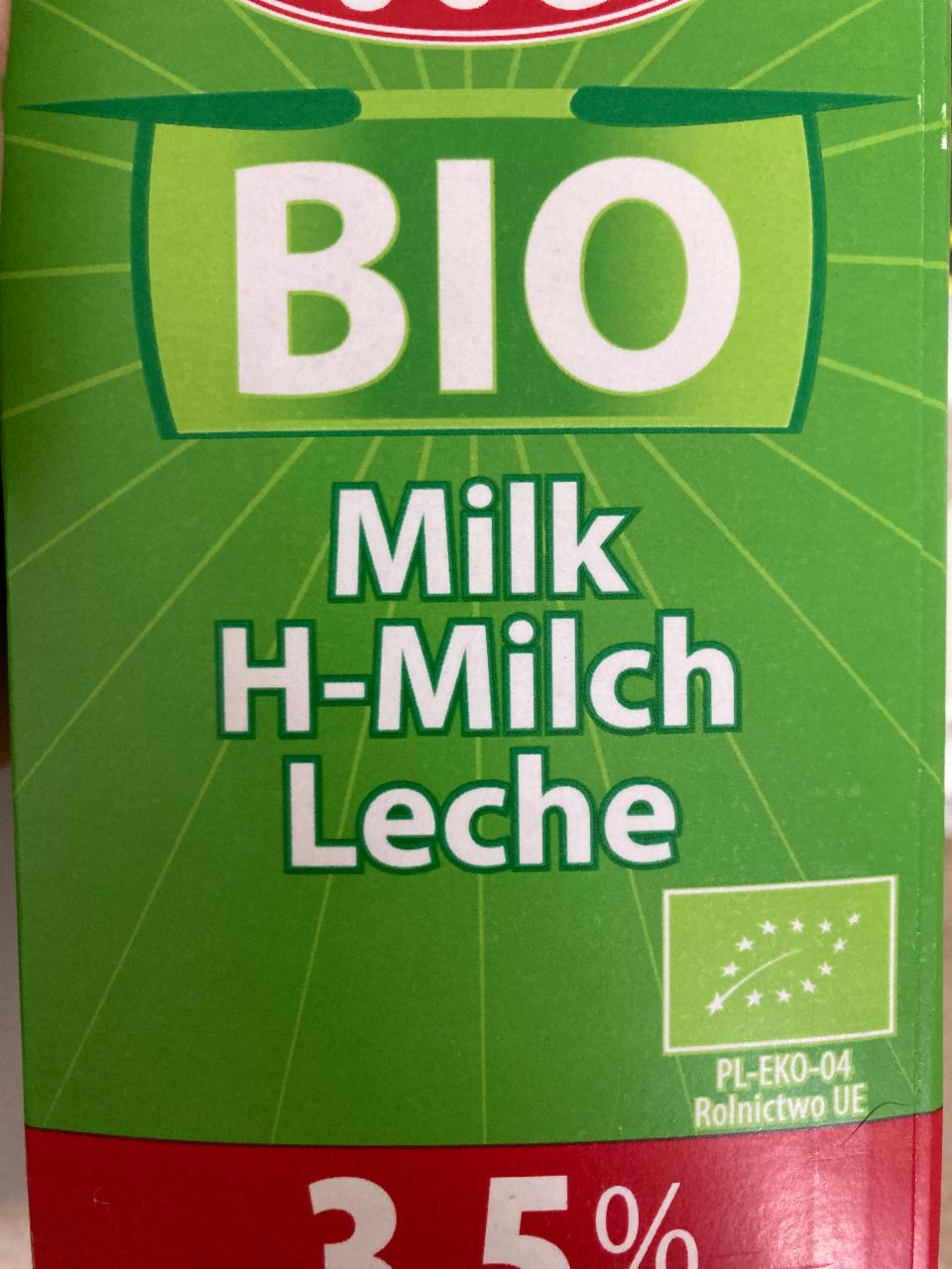 Fotografie - Bio Milk H-Milch Leche Mlekovita