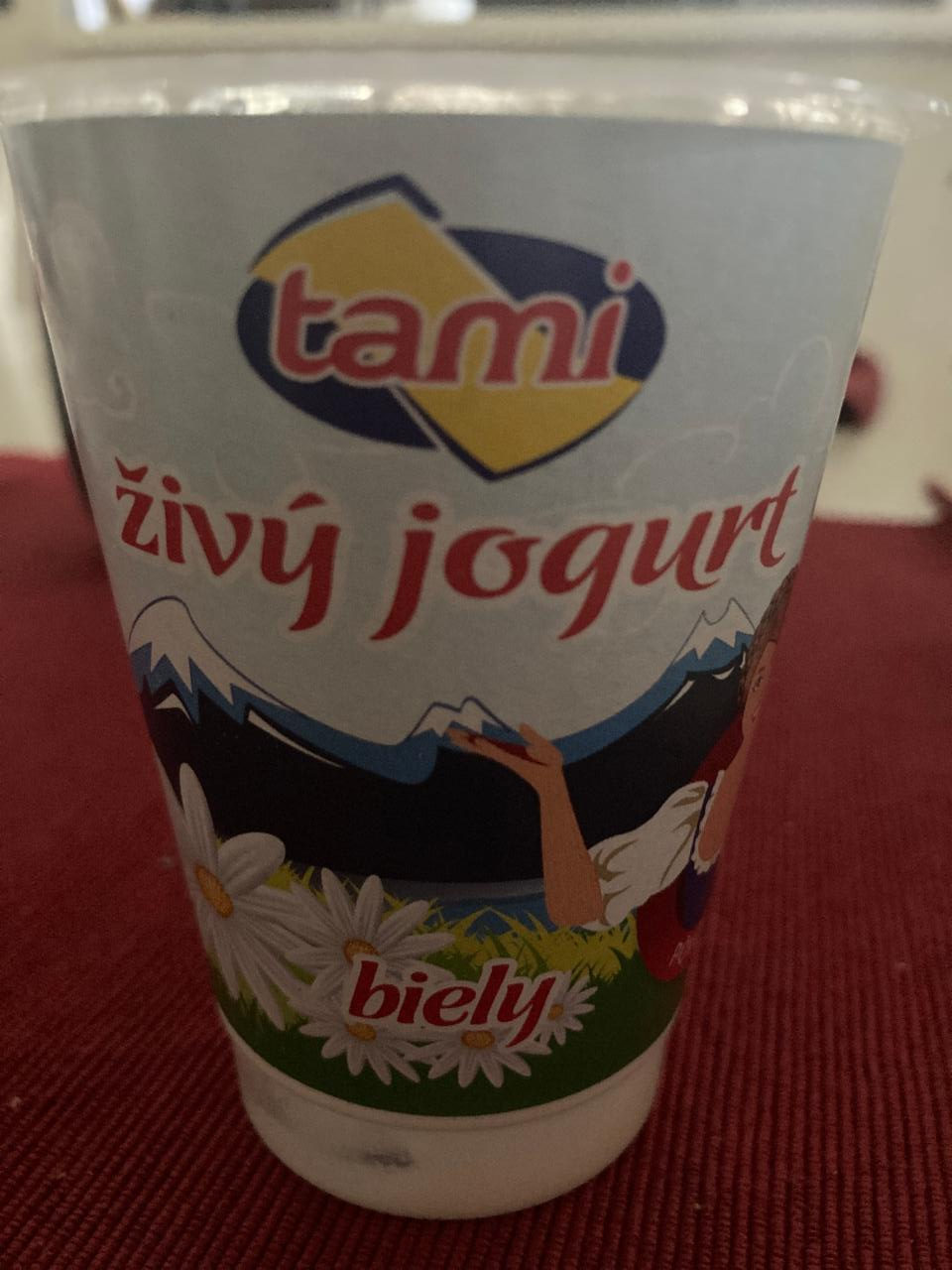 Fotografie - živý jogurt bílý Tami