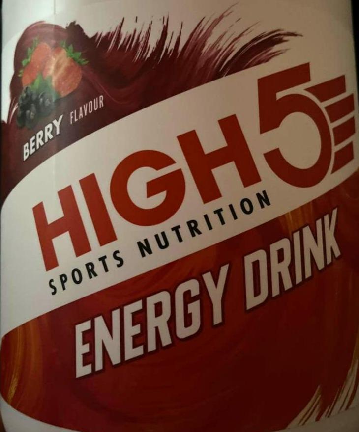 Fotografie - High 5 energy drink