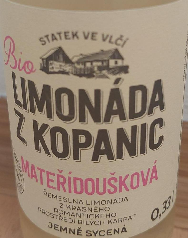 Fotografie - Bio limonáda z Kopanic mateřídoušková Statek ve Vlčí