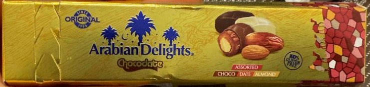 Fotografie - Chocodate Choco-date With Almond Arabian Delights