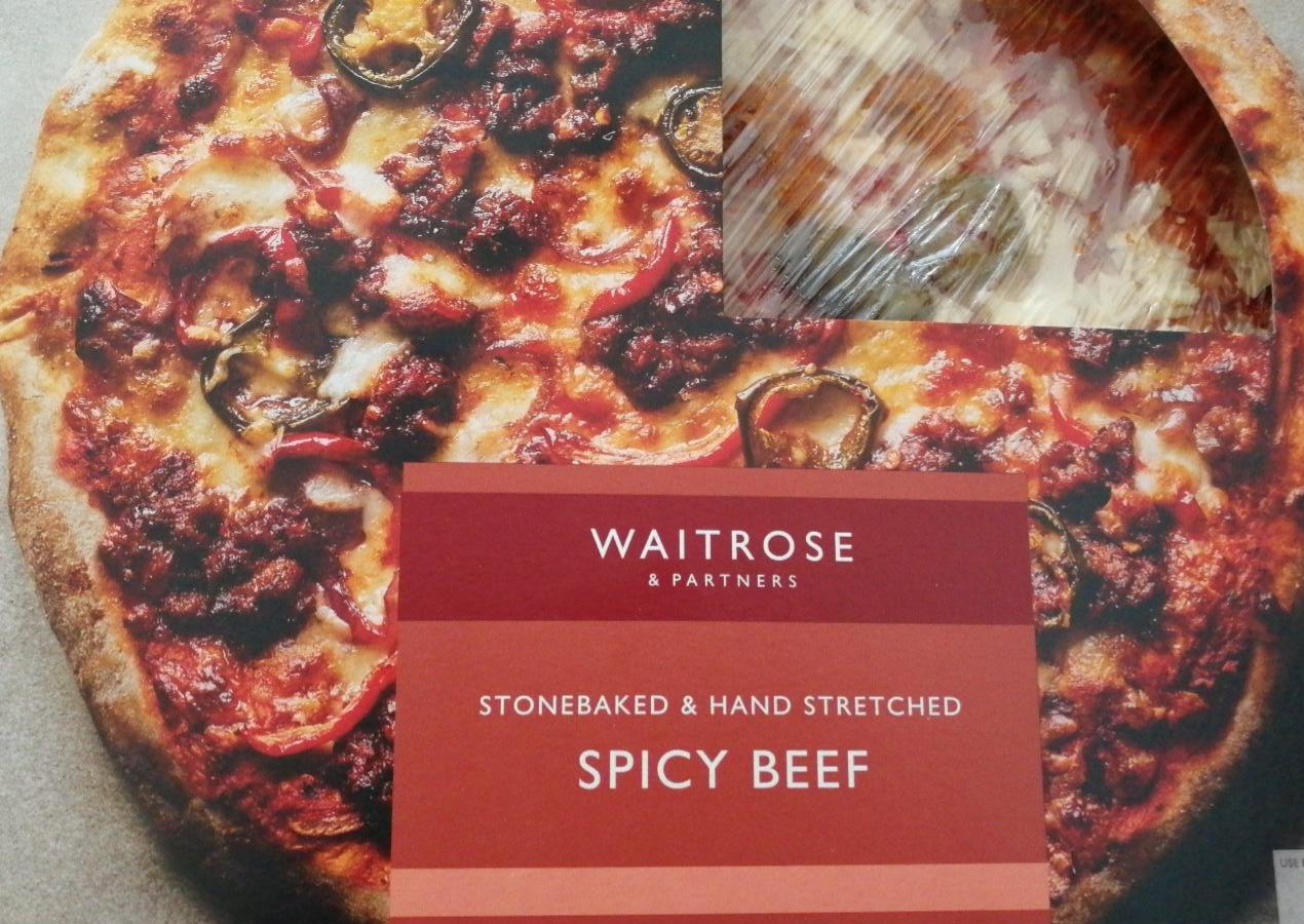 Fotografie - Stonebaked Spicy Beef Pizza Waitrose