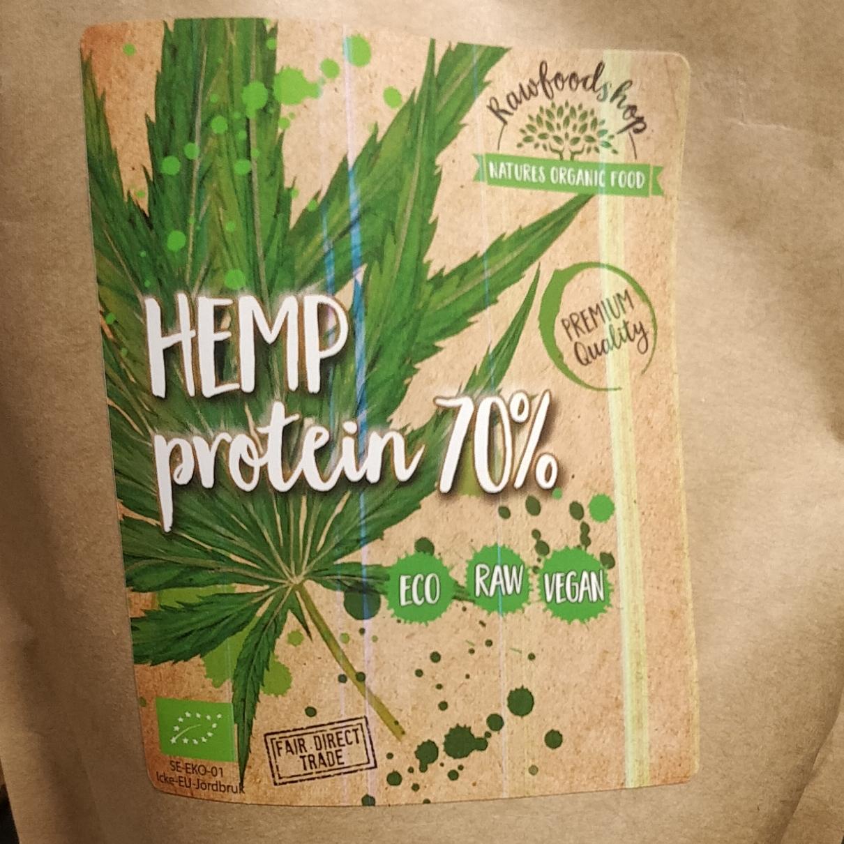 Fotografie - hemp protein 70% Rawfood shop