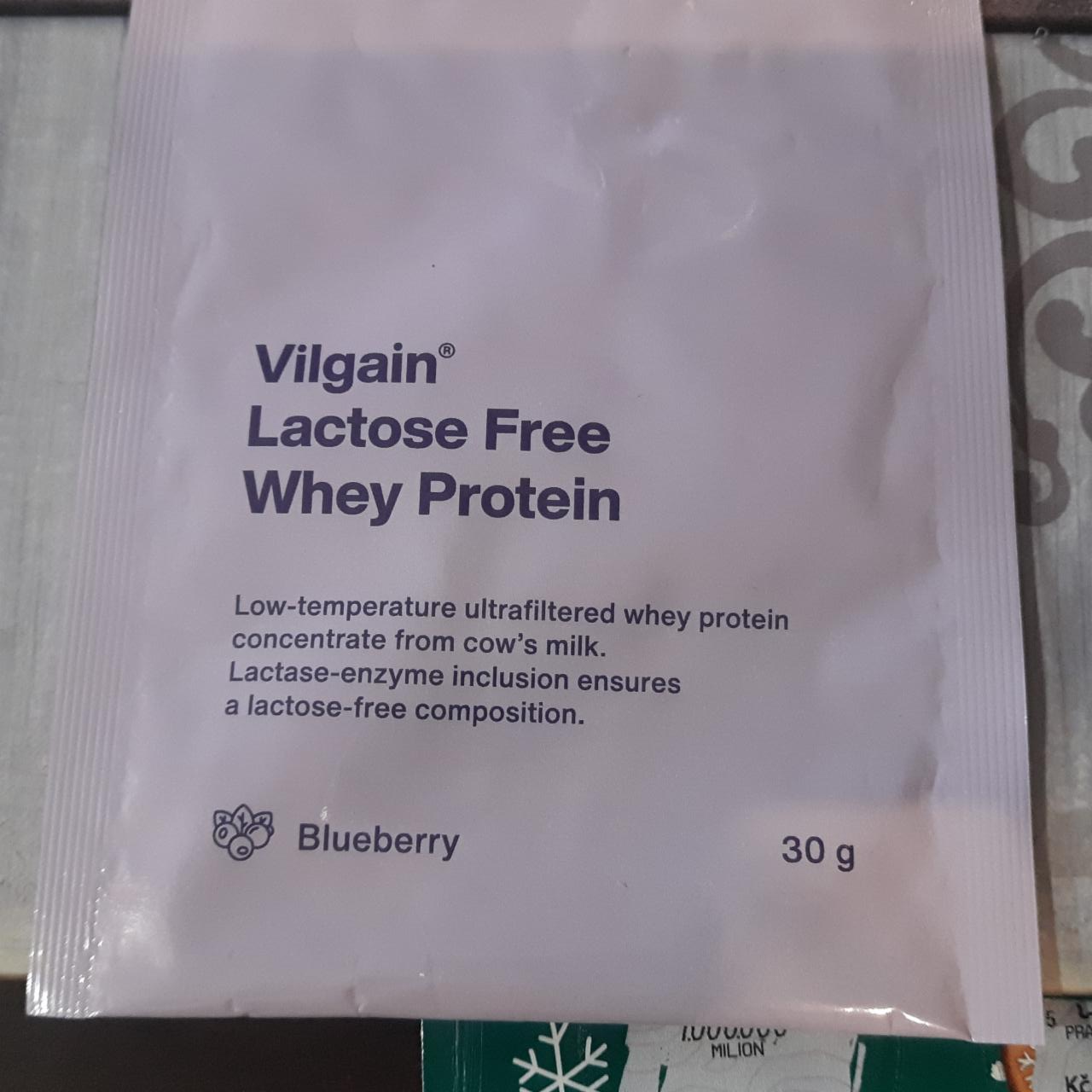 Fotografie - Lactose Free Whey Protein Blueberry Vilgain
