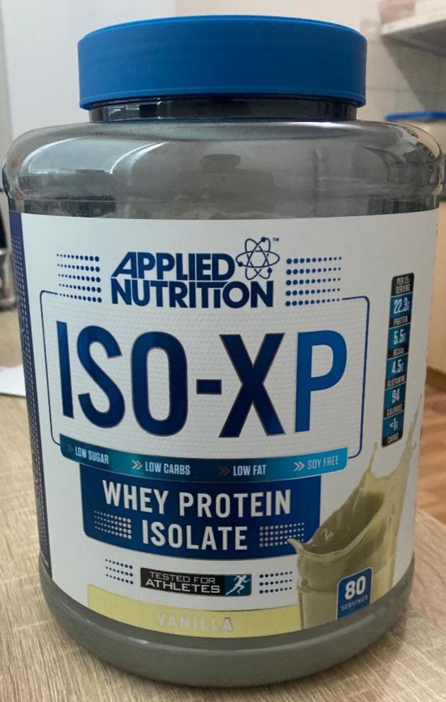 Fotografie - ISO-XP 100% Whey protein isolate Vanilla Applied Nutrition