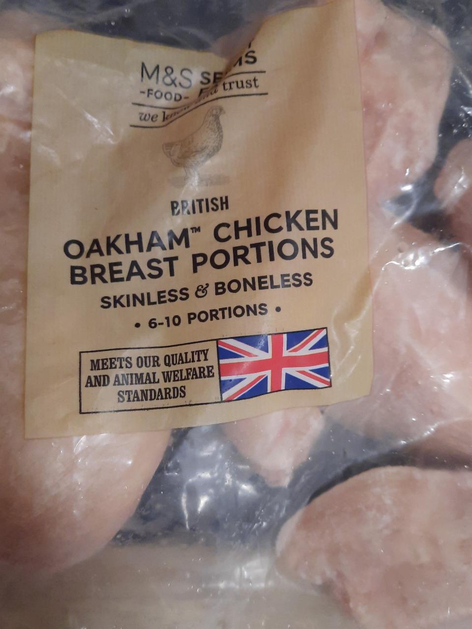 Fotografie - oakham chicken breast portions M&S