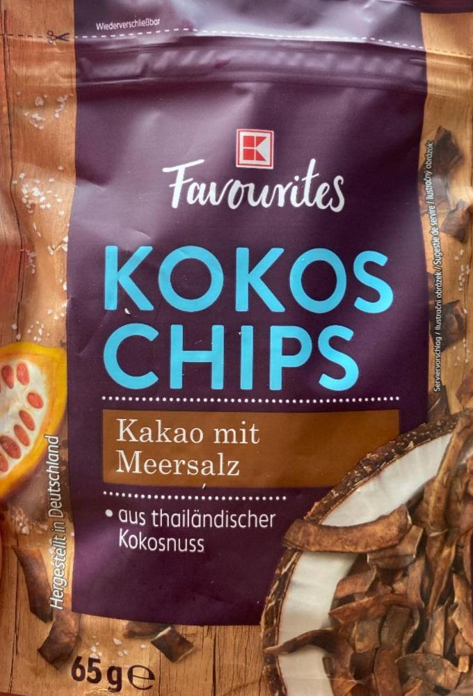Fotografie - Kokos chips Kakao mit meersalz K-favourites
