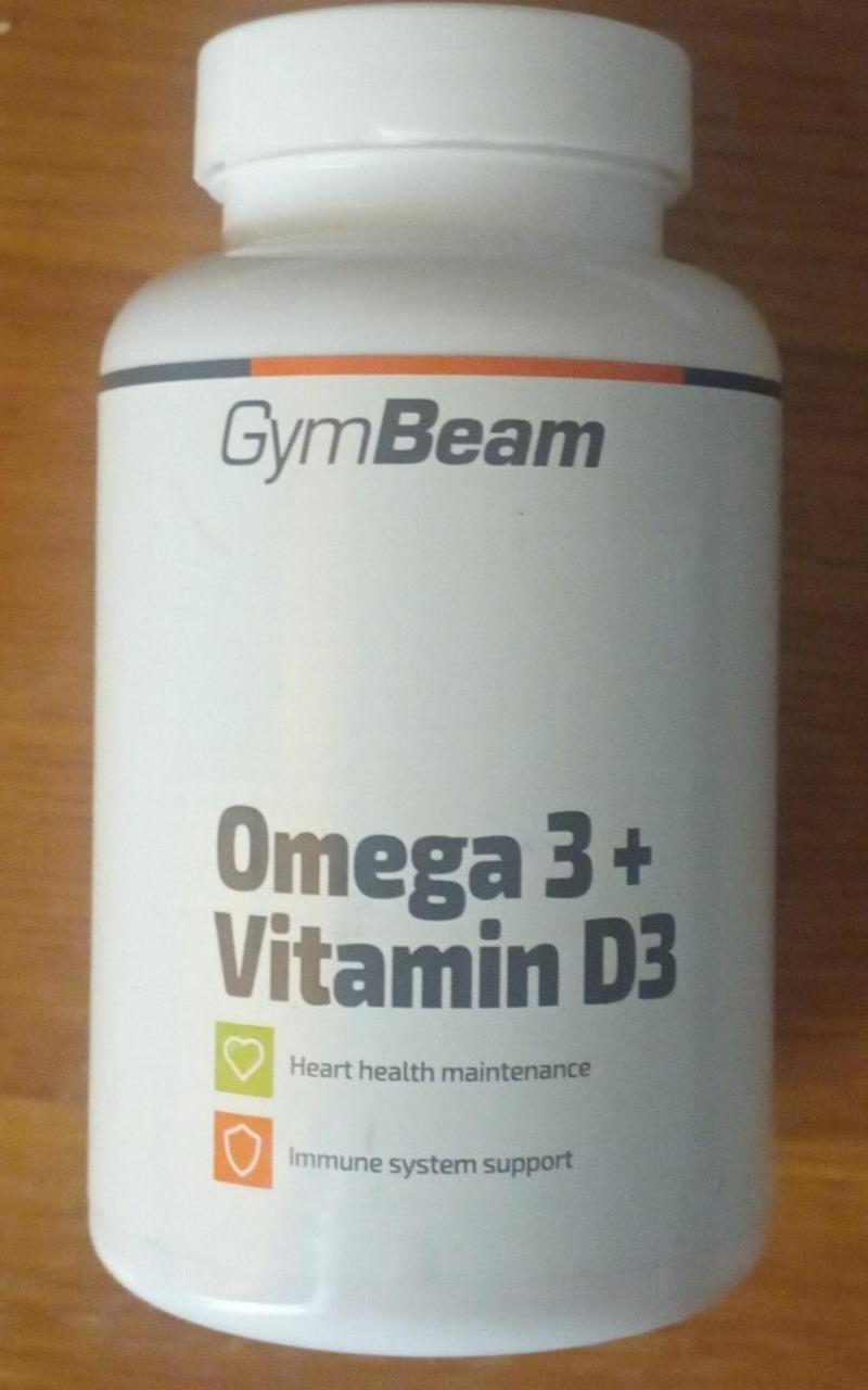 Fotografie - Omega 3 + Vitamin D3 GymBeam