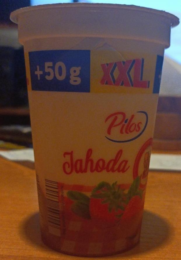 Fotografie - jahodový jogurt Pilos