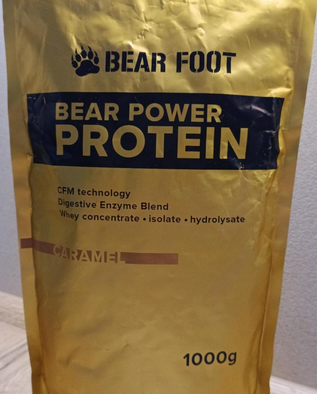 Fotografie - Bear Power Protein Caramel Bear Foot