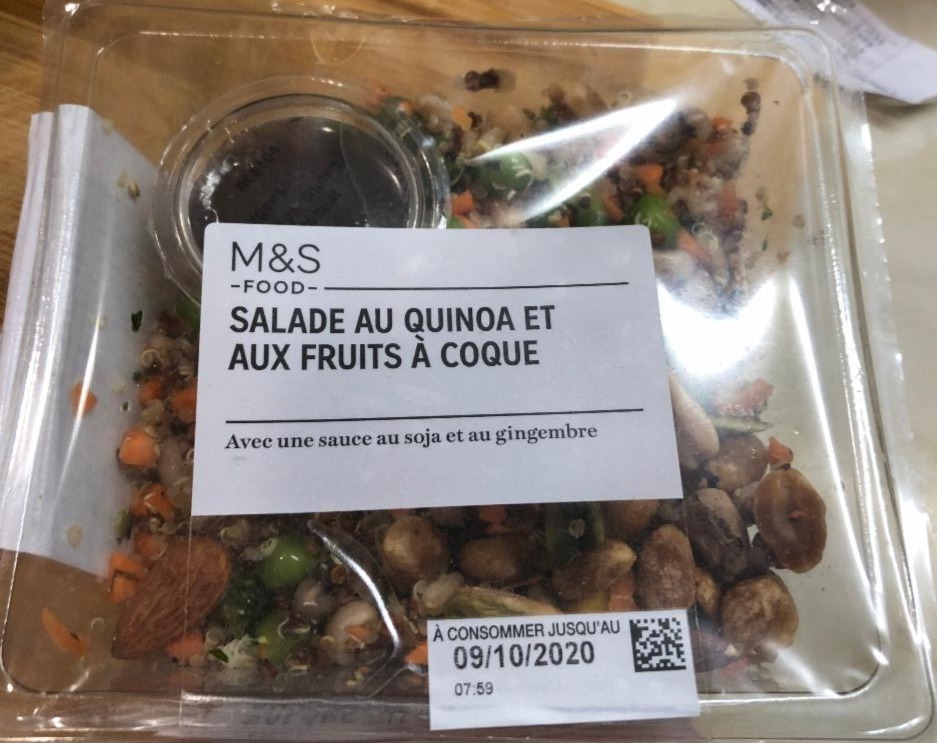 Fotografie - Salade au Quinoa et aux Fruits à Coque Marks & Spencer