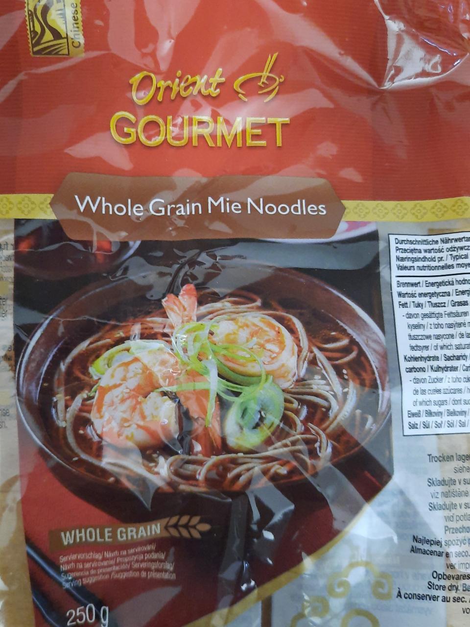 Fotografie - Whole Grain Mie Noodles Orient Gourmet