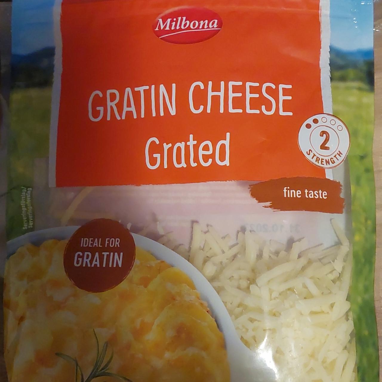 Fotografie - Gratin Cheese Grated Milbona