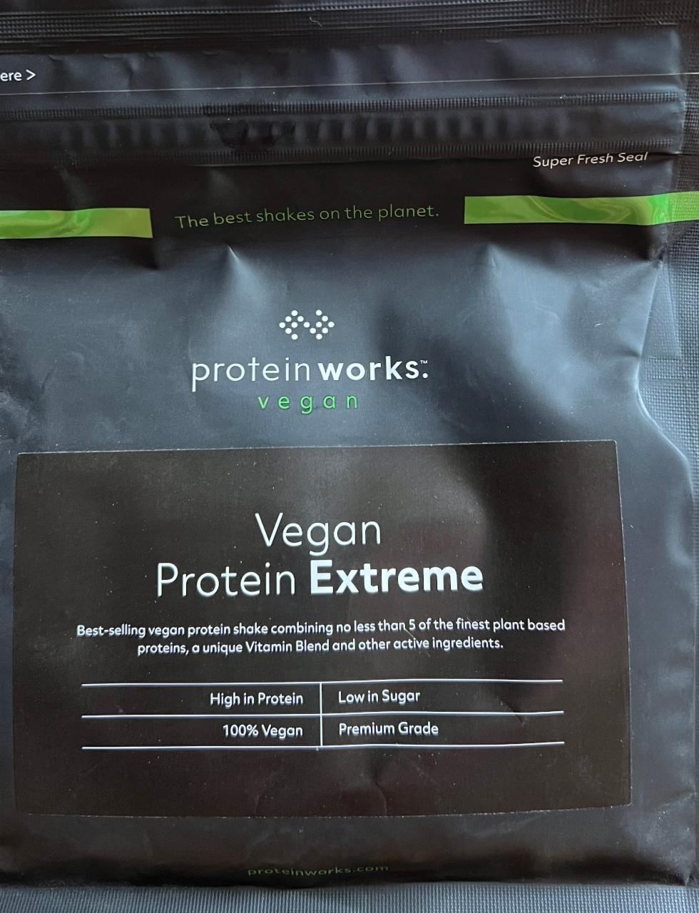 Fotografie - Vegan Protein ExtremeChoc Hazelnut Heaven Protein works